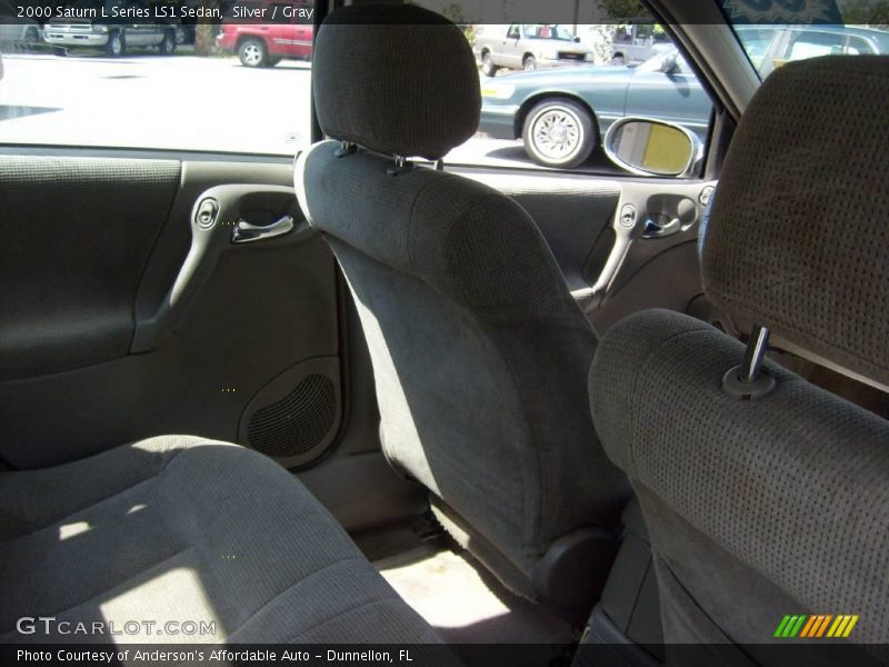 Silver / Gray 2000 Saturn L Series LS1 Sedan