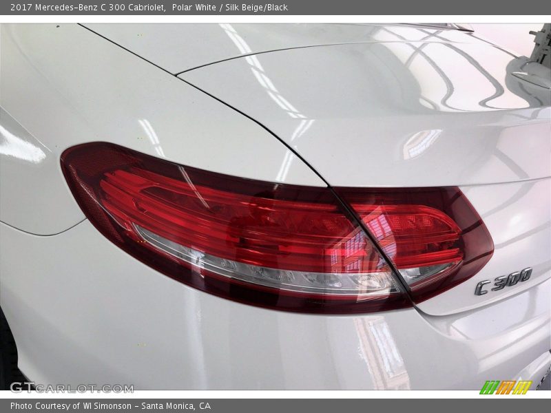 Polar White / Silk Beige/Black 2017 Mercedes-Benz C 300 Cabriolet