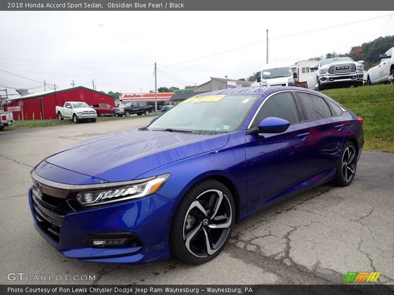 Front 3/4 View of 2018 Accord Sport Sedan
