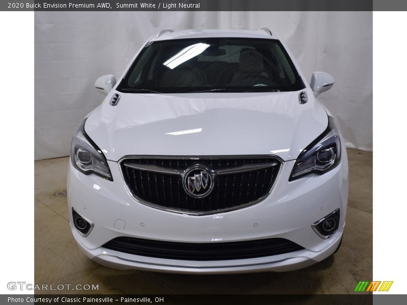 Summit White / Light Neutral 2020 Buick Envision Premium AWD