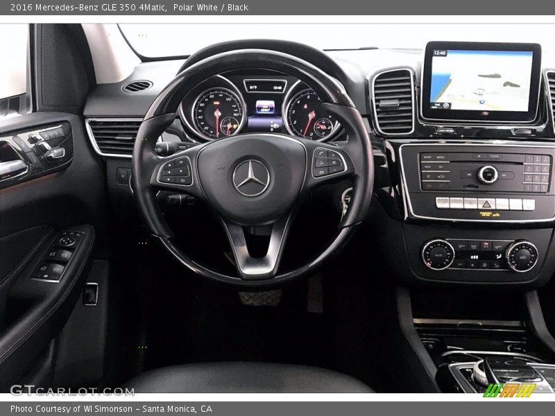 Polar White / Black 2016 Mercedes-Benz GLE 350 4Matic