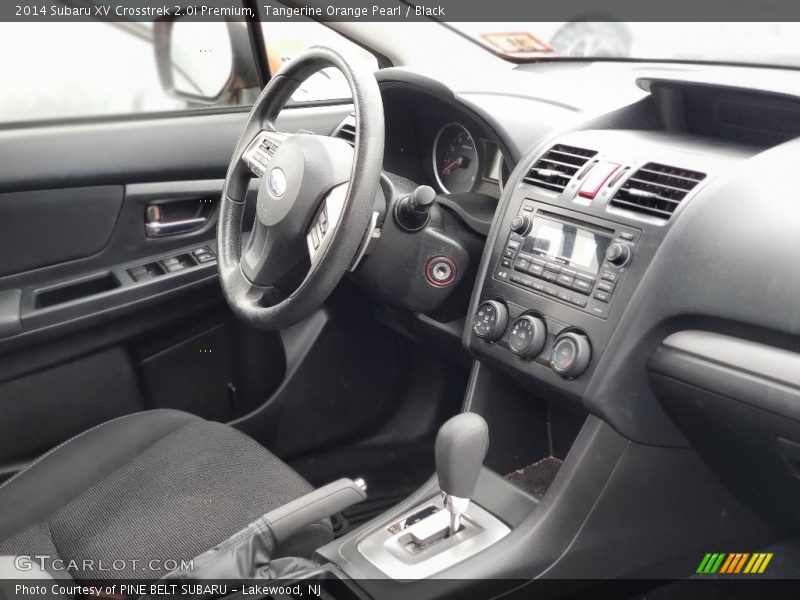 Tangerine Orange Pearl / Black 2014 Subaru XV Crosstrek 2.0i Premium