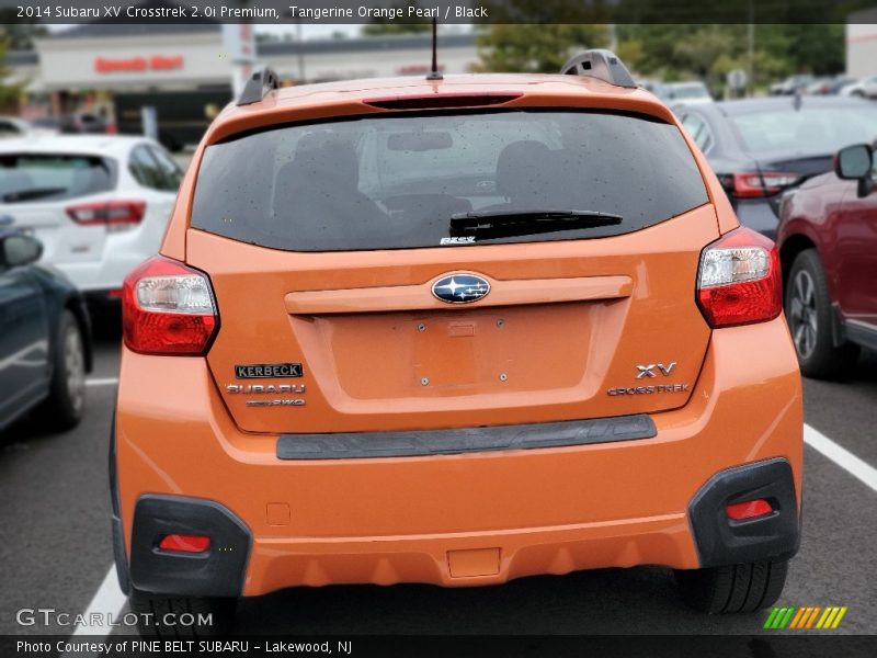 Tangerine Orange Pearl / Black 2014 Subaru XV Crosstrek 2.0i Premium