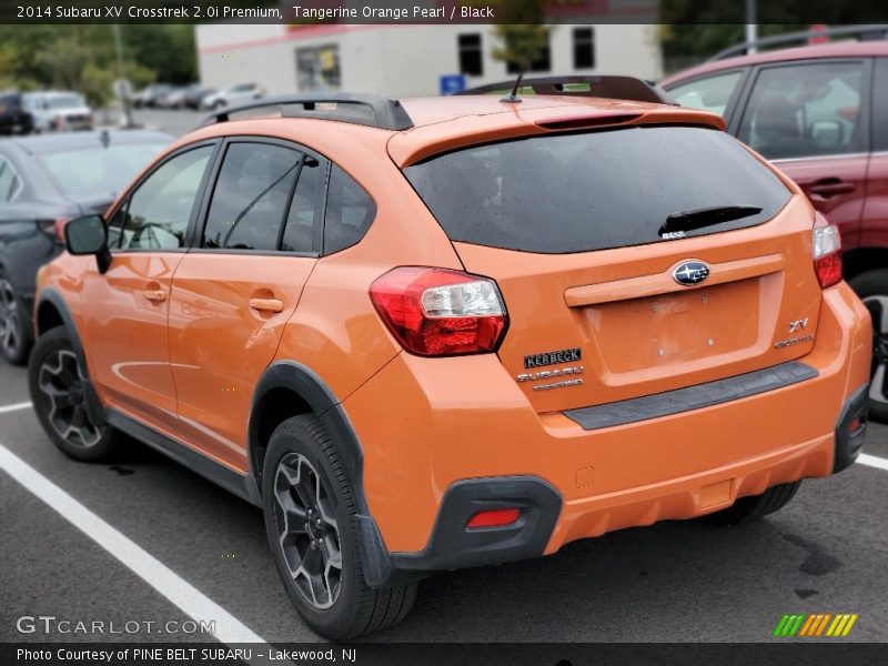 Tangerine Orange Pearl / Black 2014 Subaru XV Crosstrek 2.0i Premium