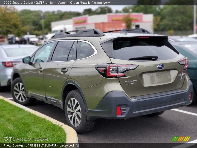 Autumn Green Metallic / Warm Ivory 2020 Subaru Outback 2.5i Premium