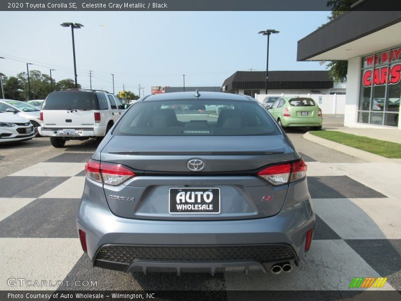 Celestite Gray Metallic / Black 2020 Toyota Corolla SE