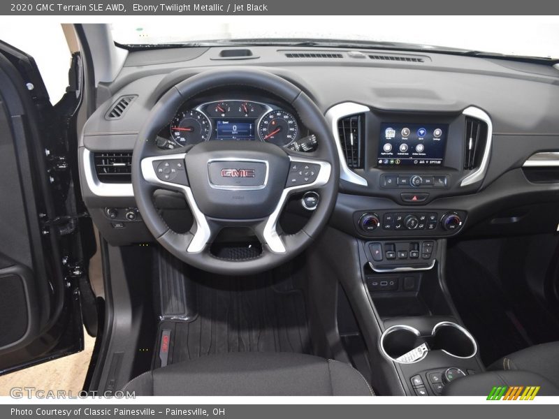 Ebony Twilight Metallic / Jet Black 2020 GMC Terrain SLE AWD