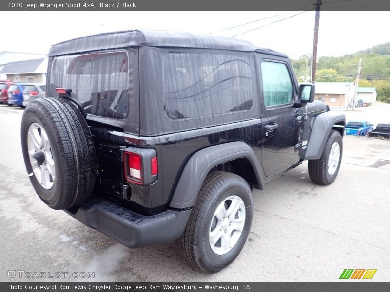 Black / Black 2020 Jeep Wrangler Sport 4x4