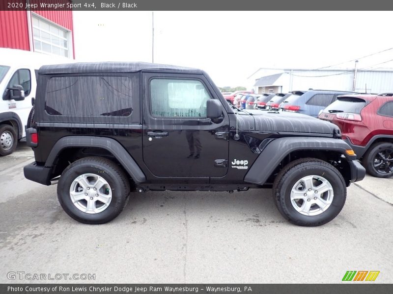 Black / Black 2020 Jeep Wrangler Sport 4x4