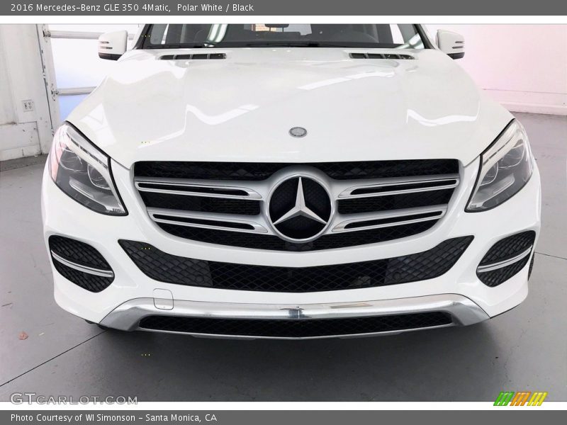 Polar White / Black 2016 Mercedes-Benz GLE 350 4Matic