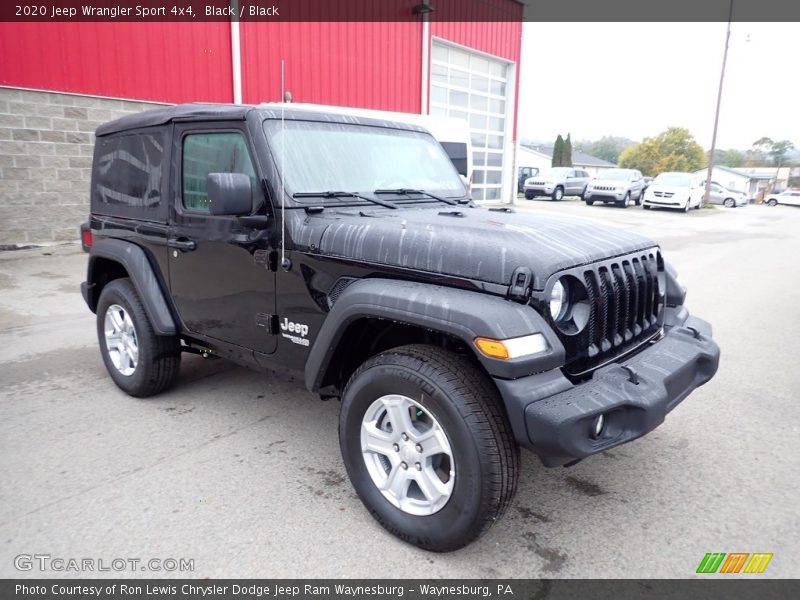 Black / Black 2020 Jeep Wrangler Sport 4x4