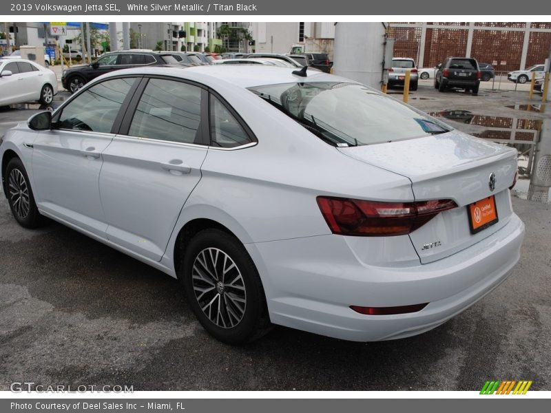 White Silver Metallic / Titan Black 2019 Volkswagen Jetta SEL