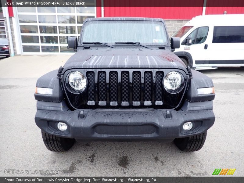 Black / Black 2020 Jeep Wrangler Sport 4x4