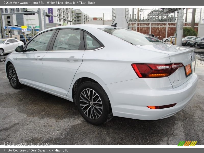 White Silver Metallic / Titan Black 2019 Volkswagen Jetta SEL