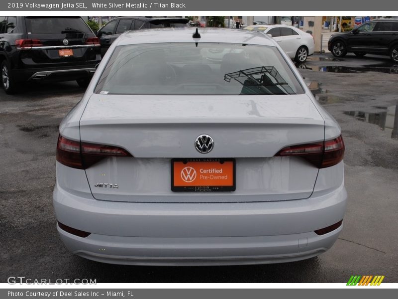 White Silver Metallic / Titan Black 2019 Volkswagen Jetta SEL