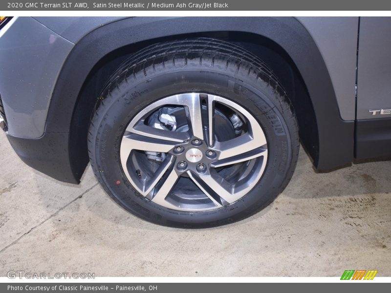 Satin Steel Metallic / Medium Ash Gray/Jet Black 2020 GMC Terrain SLT AWD