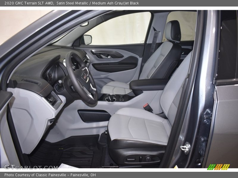 Satin Steel Metallic / Medium Ash Gray/Jet Black 2020 GMC Terrain SLT AWD