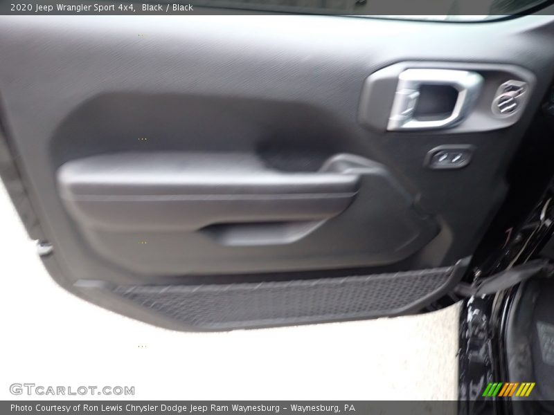Black / Black 2020 Jeep Wrangler Sport 4x4