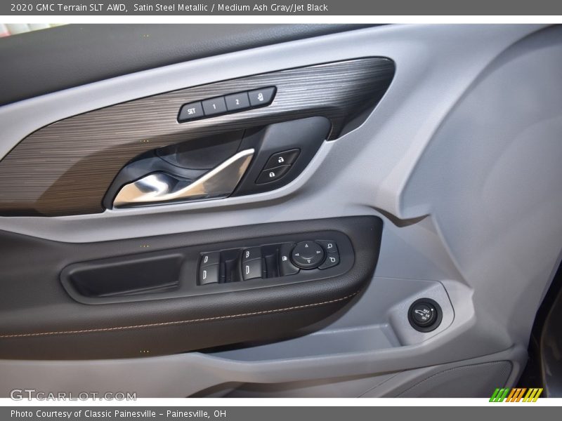 Satin Steel Metallic / Medium Ash Gray/Jet Black 2020 GMC Terrain SLT AWD