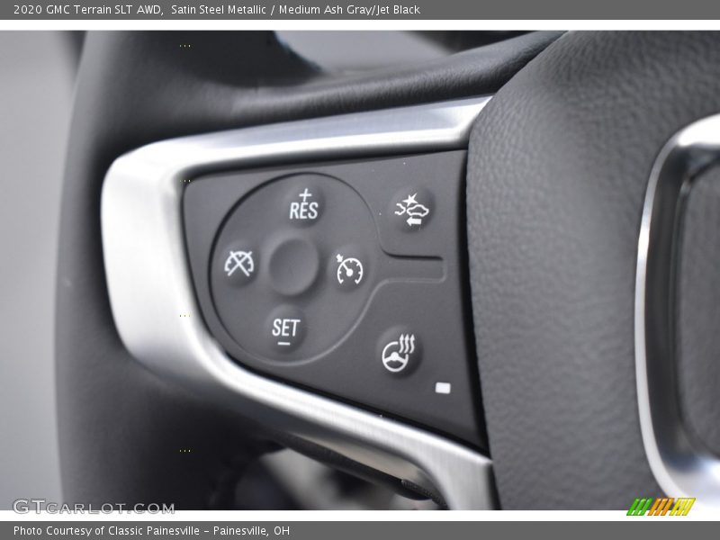 Satin Steel Metallic / Medium Ash Gray/Jet Black 2020 GMC Terrain SLT AWD