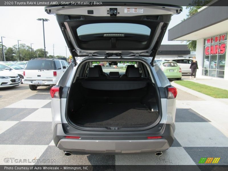 Silver Sky Metallic / Black 2020 Toyota RAV4 Limited AWD