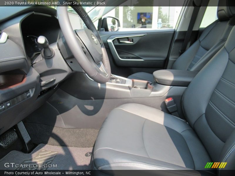 Silver Sky Metallic / Black 2020 Toyota RAV4 Limited AWD