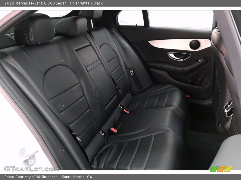 Polar White / Black 2018 Mercedes-Benz C 300 Sedan