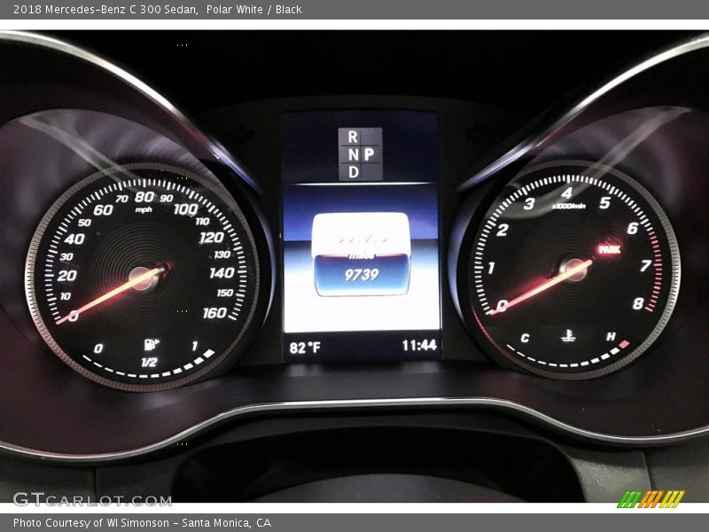 Polar White / Black 2018 Mercedes-Benz C 300 Sedan