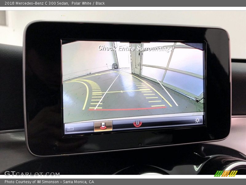 Polar White / Black 2018 Mercedes-Benz C 300 Sedan