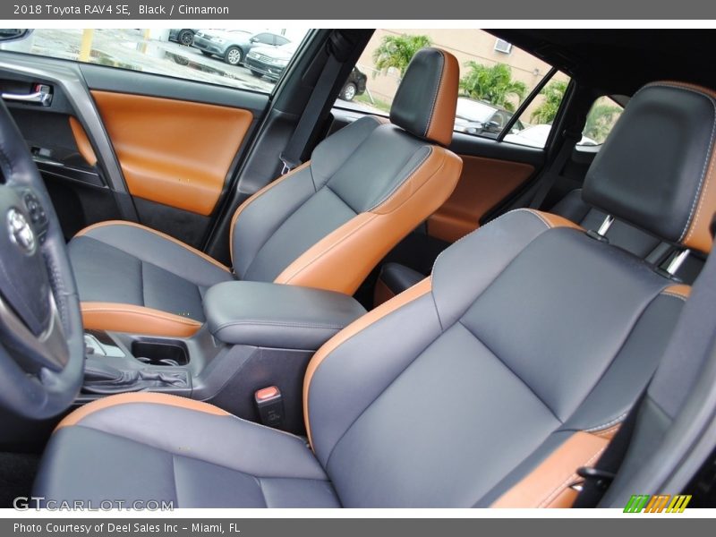  2018 RAV4 SE Cinnamon Interior