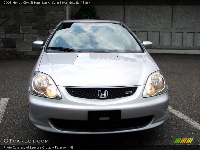 Satin Silver Metallic / Black 2005 Honda Civic Si Hatchback