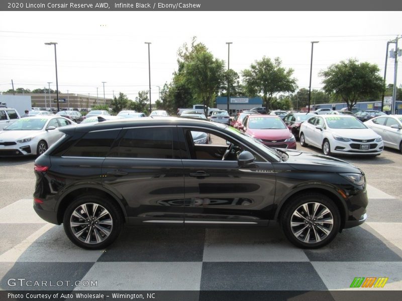 Infinite Black / Ebony/Cashew 2020 Lincoln Corsair Reserve AWD