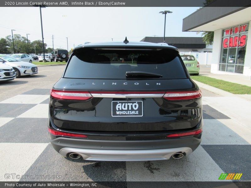 Infinite Black / Ebony/Cashew 2020 Lincoln Corsair Reserve AWD