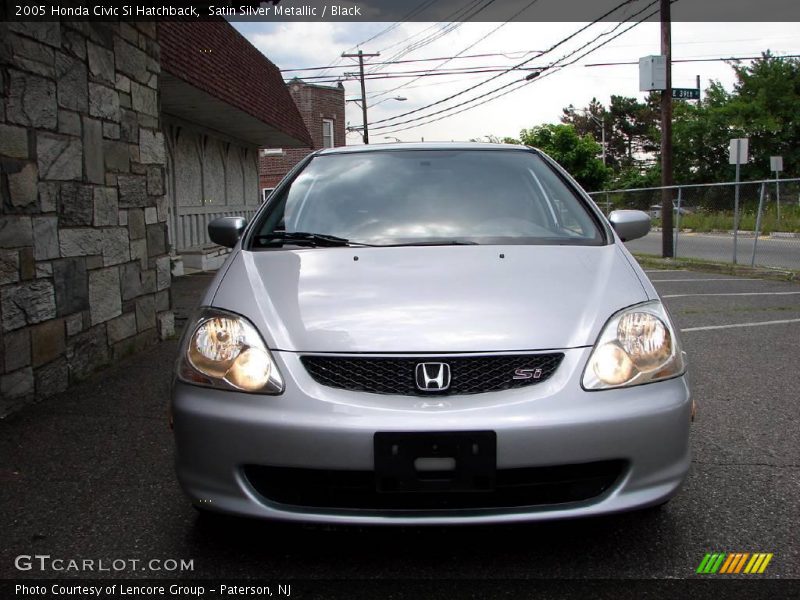 Satin Silver Metallic / Black 2005 Honda Civic Si Hatchback