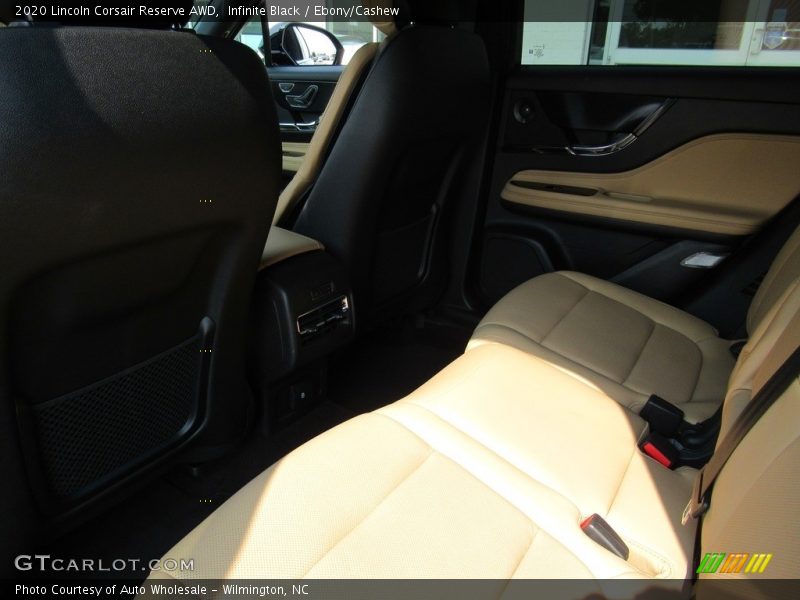 Infinite Black / Ebony/Cashew 2020 Lincoln Corsair Reserve AWD
