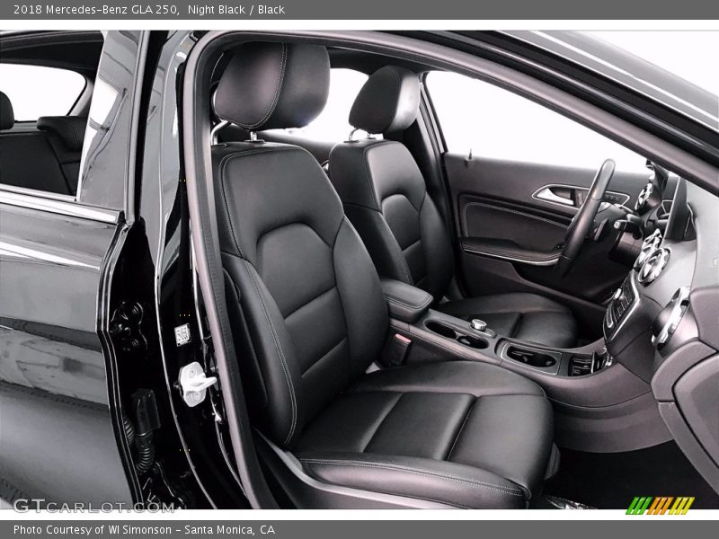 Night Black / Black 2018 Mercedes-Benz GLA 250