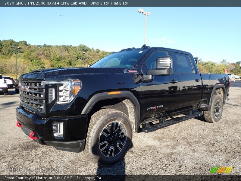 Onyx Black / Jet Black 2020 GMC Sierra 2500HD AT4 Crew Cab 4WD