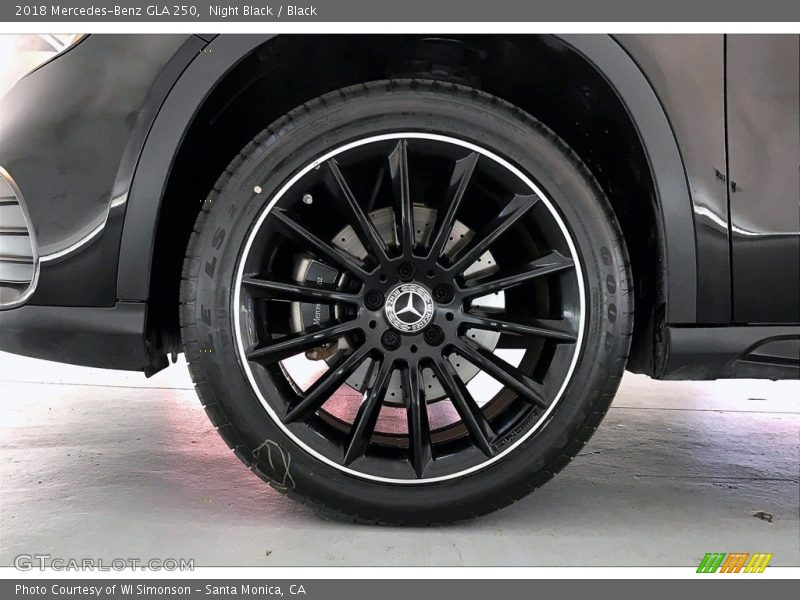 Night Black / Black 2018 Mercedes-Benz GLA 250