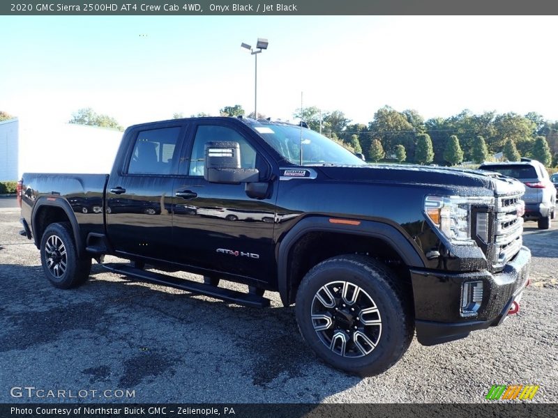 Onyx Black / Jet Black 2020 GMC Sierra 2500HD AT4 Crew Cab 4WD