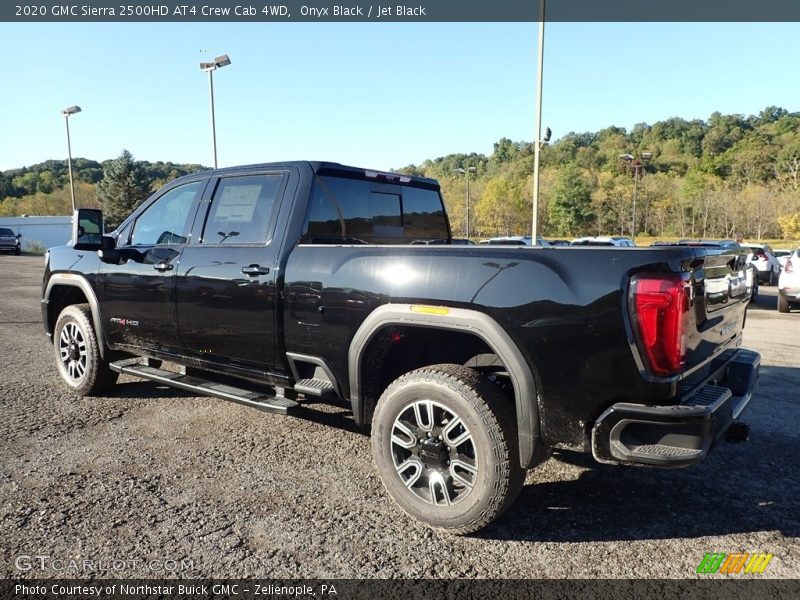 Onyx Black / Jet Black 2020 GMC Sierra 2500HD AT4 Crew Cab 4WD