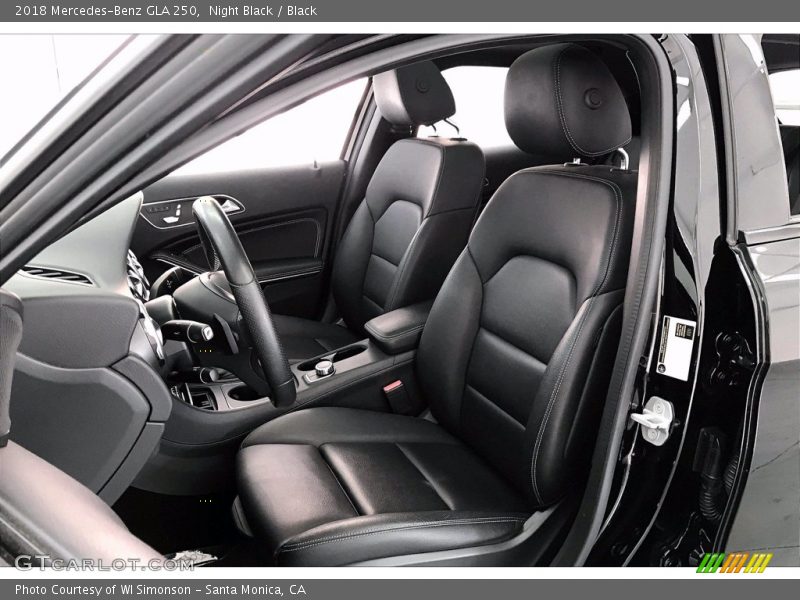 Night Black / Black 2018 Mercedes-Benz GLA 250