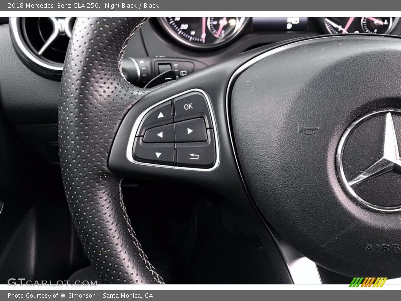 Night Black / Black 2018 Mercedes-Benz GLA 250