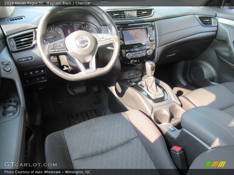 Magnetic Black / Charcoal 2019 Nissan Rogue SV