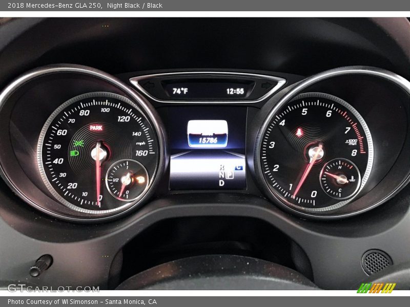 Night Black / Black 2018 Mercedes-Benz GLA 250