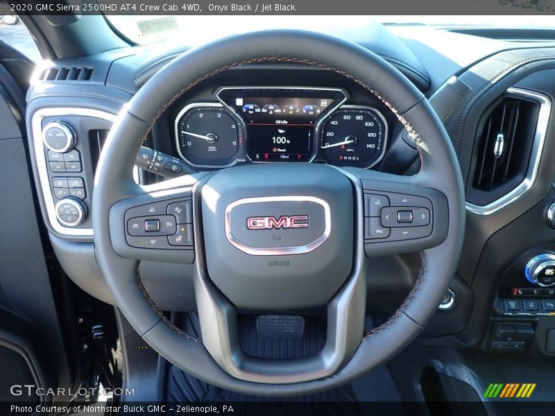 Onyx Black / Jet Black 2020 GMC Sierra 2500HD AT4 Crew Cab 4WD