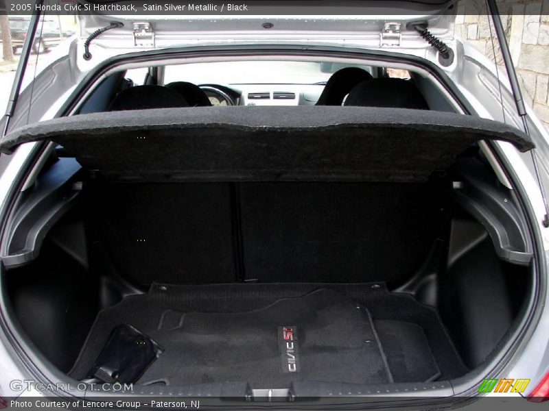 Satin Silver Metallic / Black 2005 Honda Civic Si Hatchback