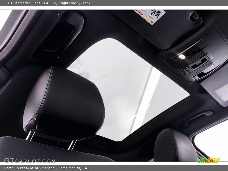 Night Black / Black 2018 Mercedes-Benz GLA 250