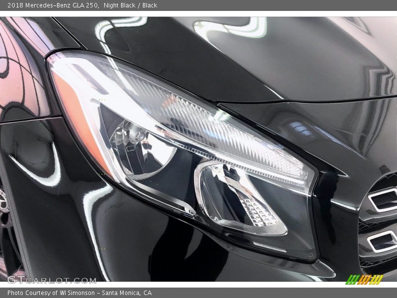 Night Black / Black 2018 Mercedes-Benz GLA 250