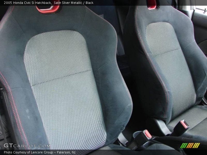 Satin Silver Metallic / Black 2005 Honda Civic Si Hatchback