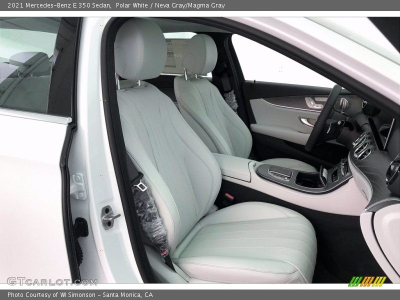 Front Seat of 2021 E 350 Sedan